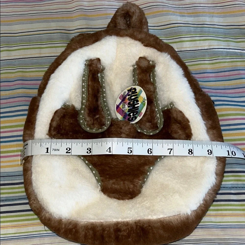 Brown and Cream Kids‎ Animal Backpack